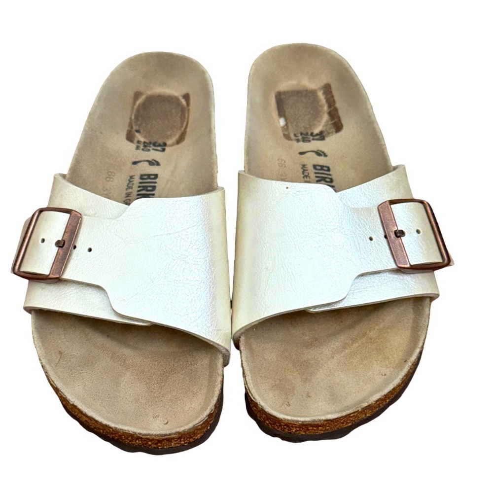 Birkenstock Catalina -Graceful Pearl White Sandals - Picture 5 of 7